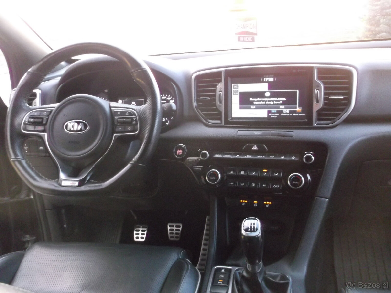 sportage 4x4 gt-line 2018 salon polska 185km - 10