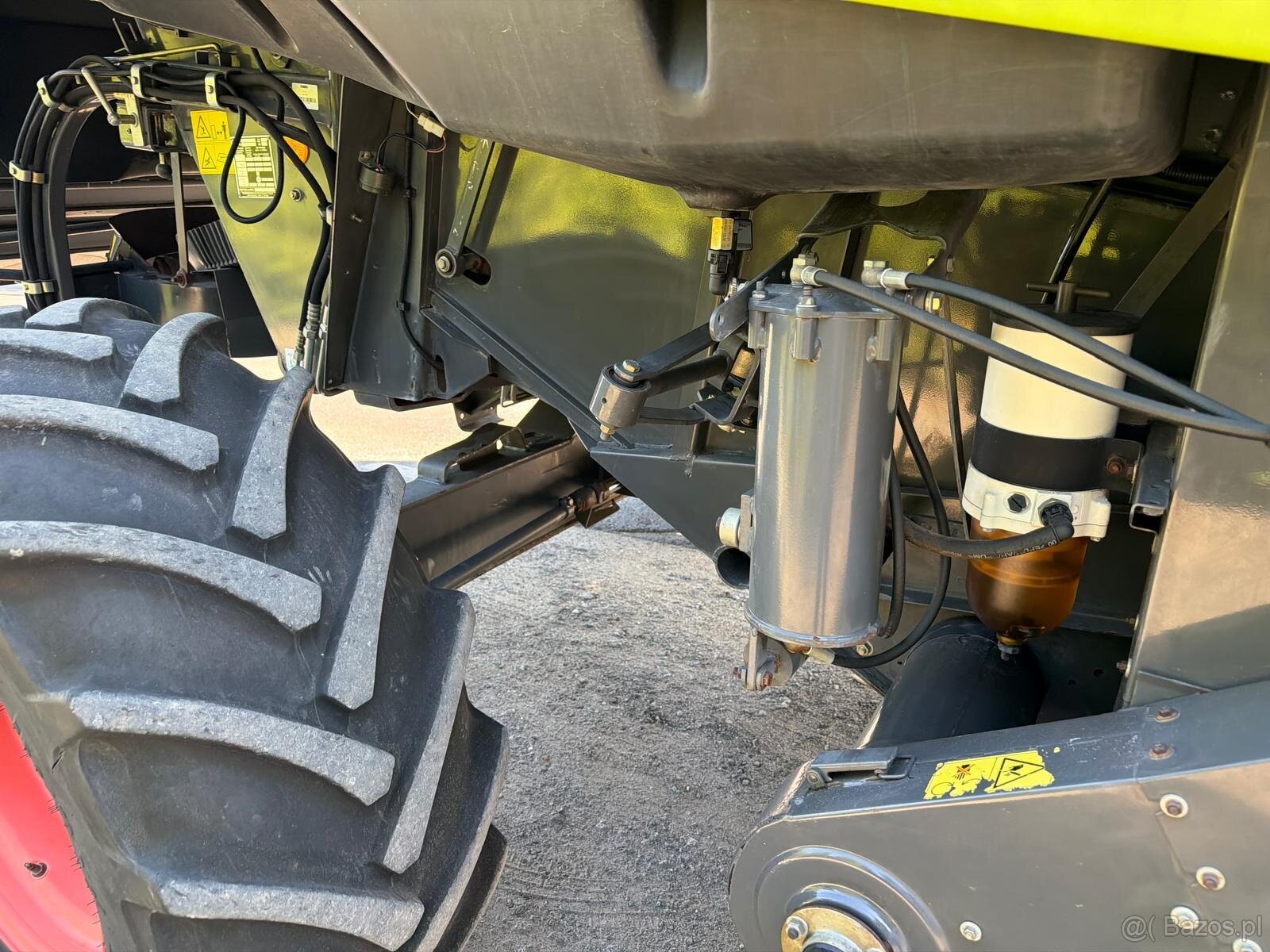 Kombajn zbożowy Claas Lexion 560 heder V750 rok prod. 2009 S - 10