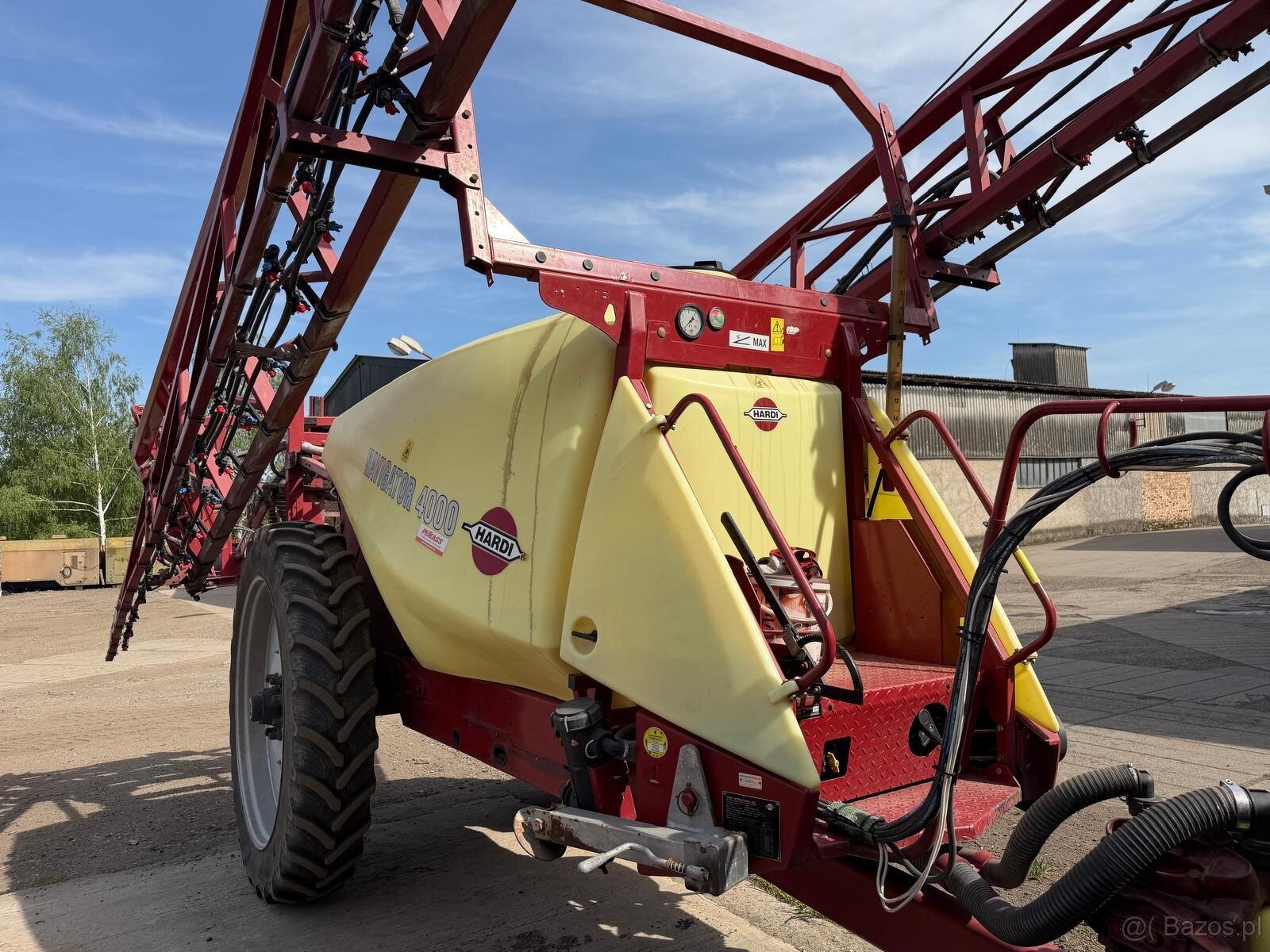 Opryskiwacz Hardi Navigator 4000 beczka 4000 litrów szerokoś - 10