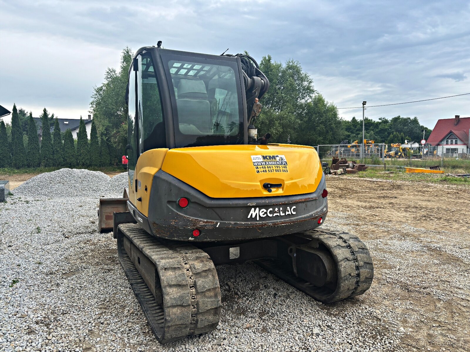 Mecalac 8 MCR MINI-KOPARKA 2010R | MECALAC 6 MCR, JCB 8065 8 - 10