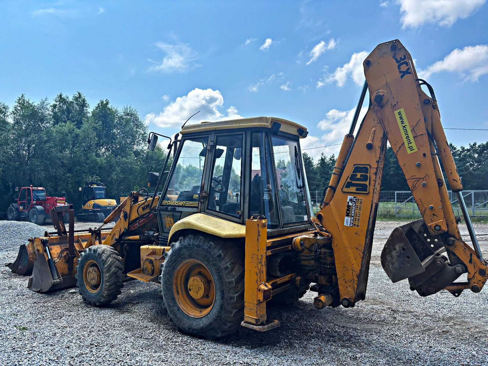JCB 3CX KOPARKO-ŁADOWARKA 1996R | CAT 428 432 CASE 590 580 N - 10