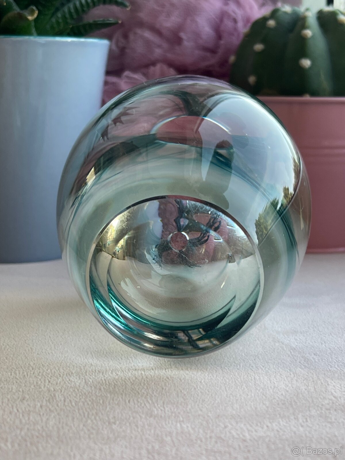 Szklany wazon szkło artystyczne kolekcjonerskie - 10