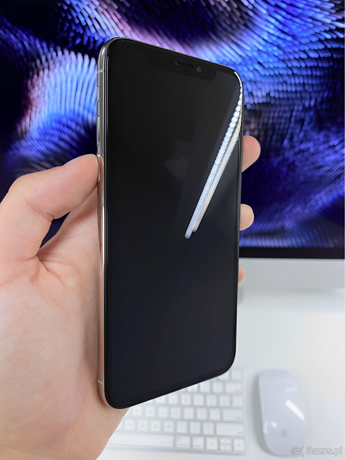 iPhone X Silver BATERIA 100% TOP - 10