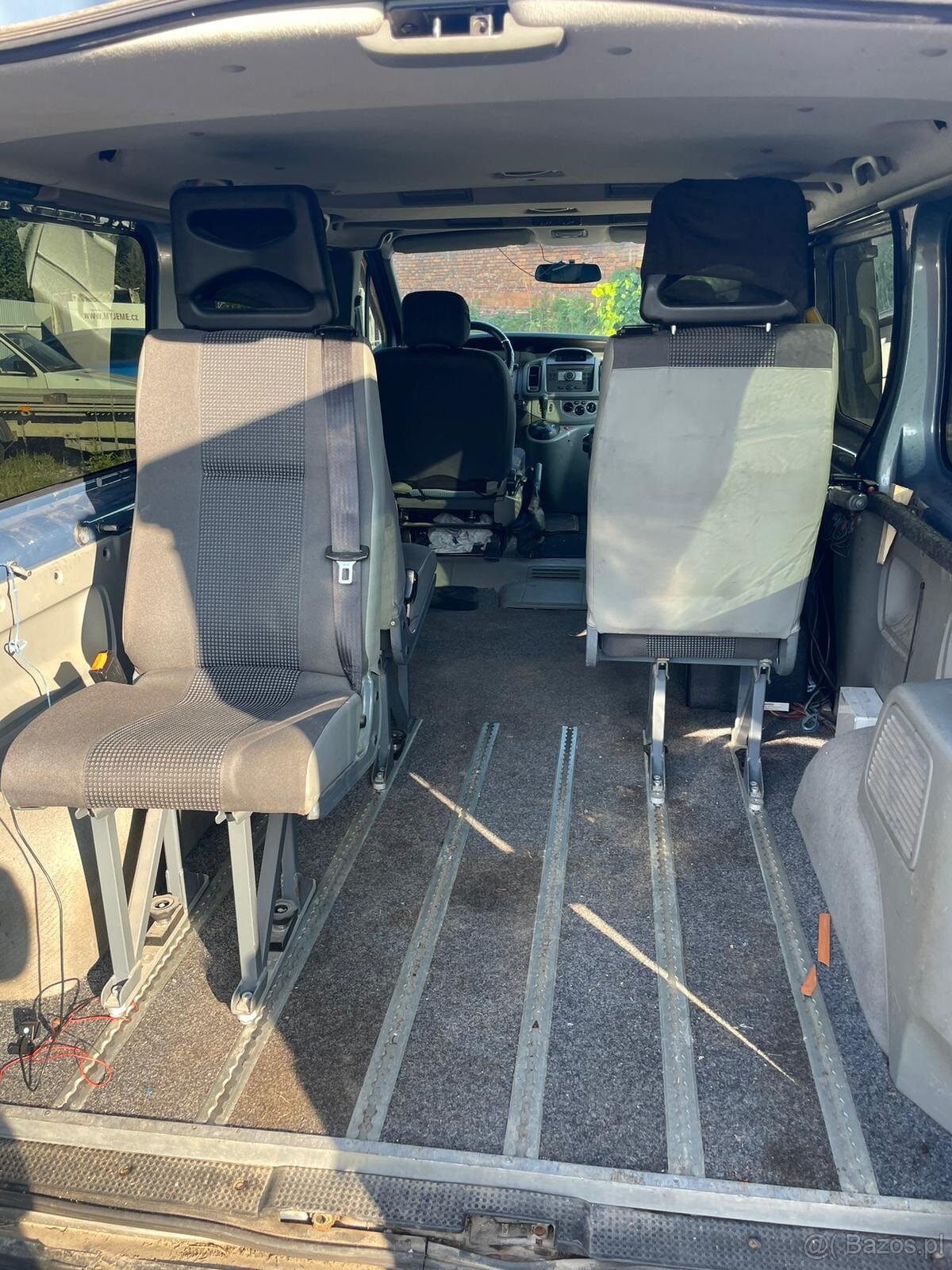 Opel Vivaro 2.0D 84kw, r.2008, 5osobowe, klimatyzacja, autom - 10