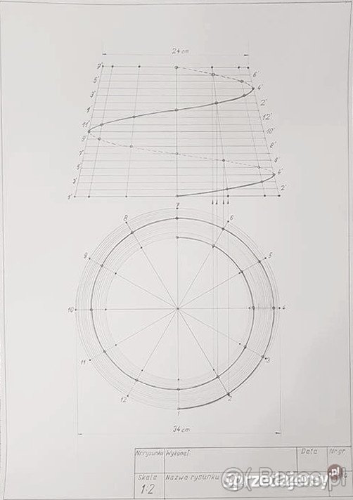Rysunek techniczny 2D złożeniowy, aksonometryczny i CAD - 10