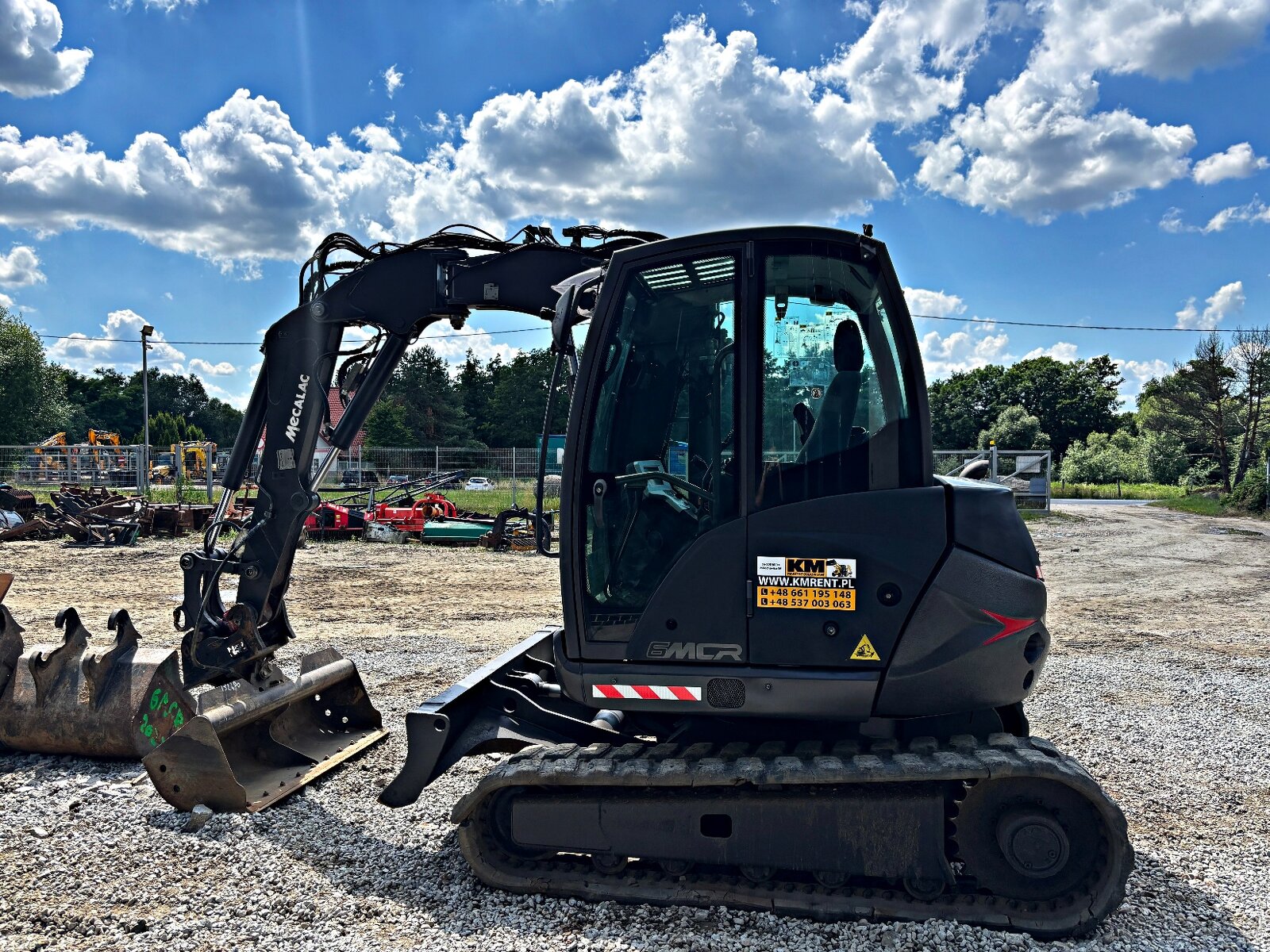 Mecalac 6 MCR MINI-KOPARKA 2022R. MTH:3855 | 8 MCR JCB 8055 - 10
