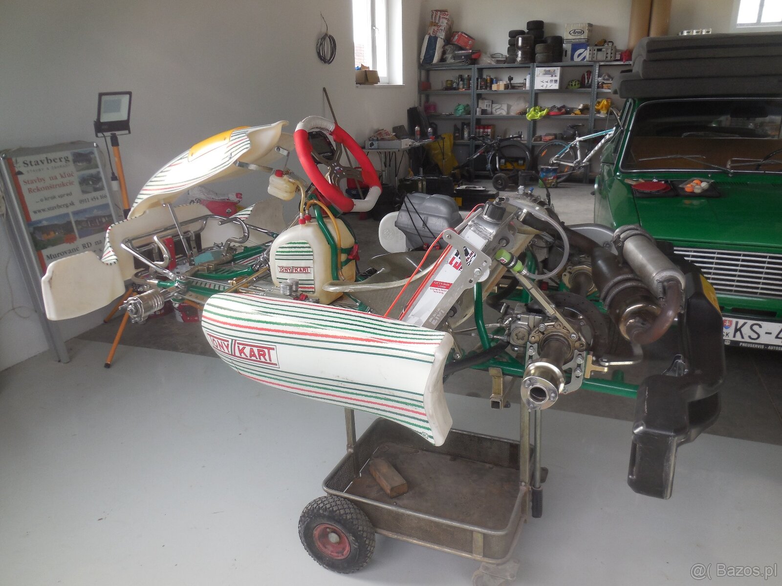 Sprzedam 2 gokarty w cenie 1 Tonykart KZ - 10