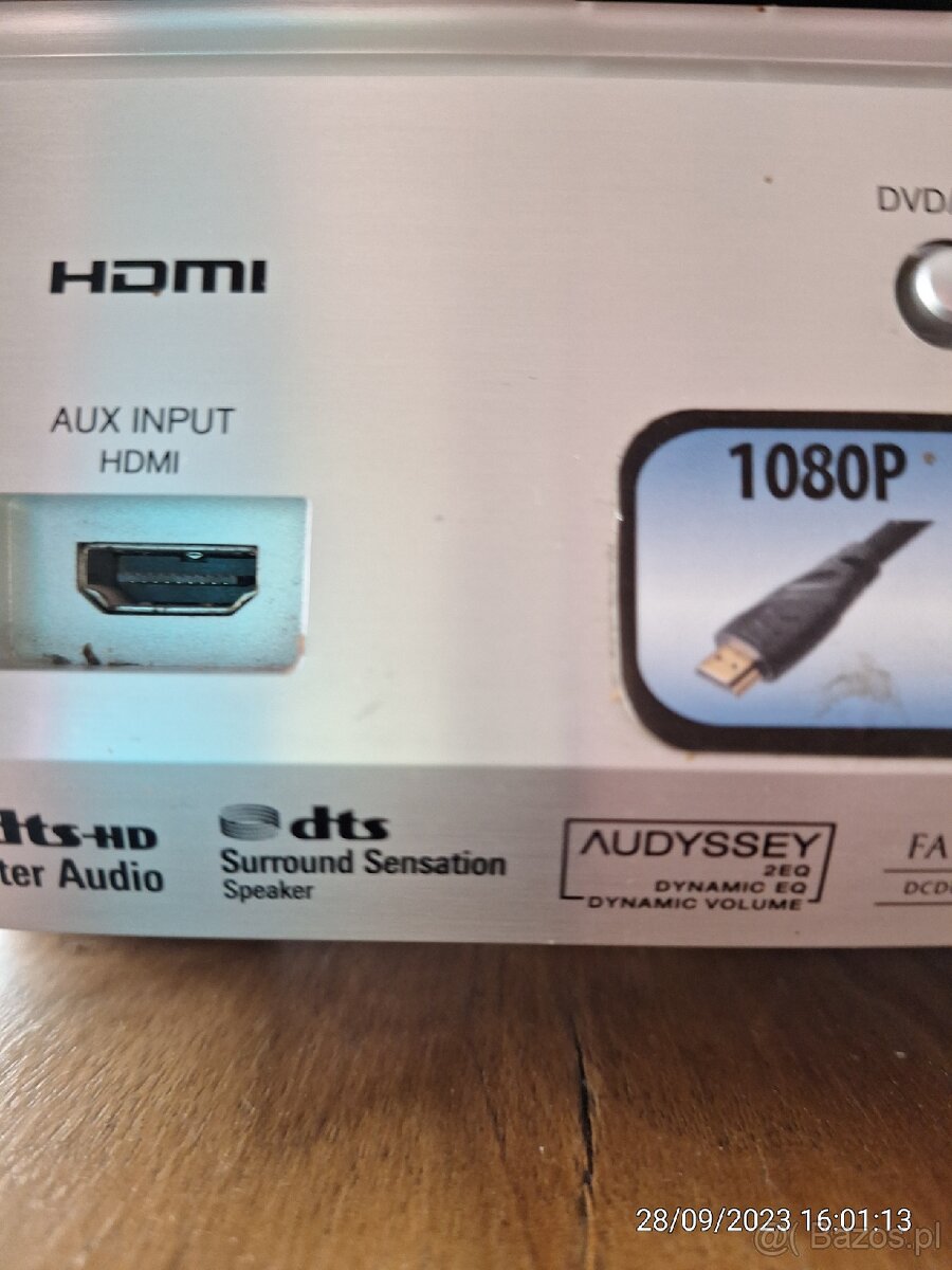 Amplituner+nagrywarka+głośnik centralny - 10