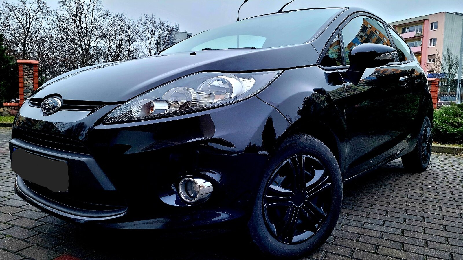 CZARNA DAMA Fiesta w benzynie z Klimą,Stan SALONOWY - 10