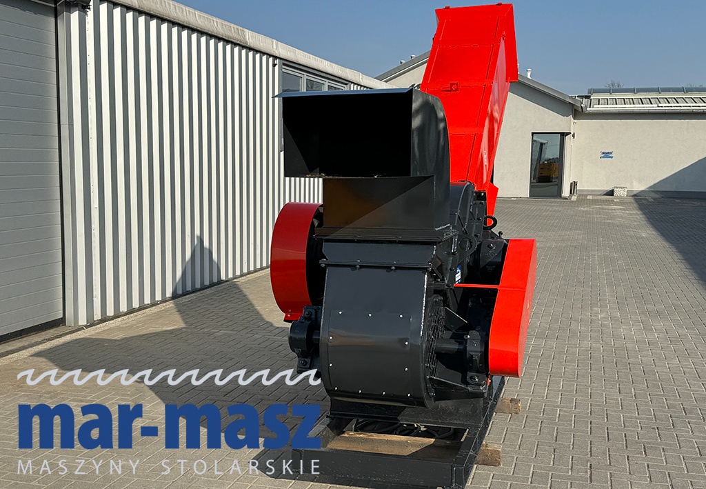 Rębak / Rozdrabniacz do drewna bębnowy - 10