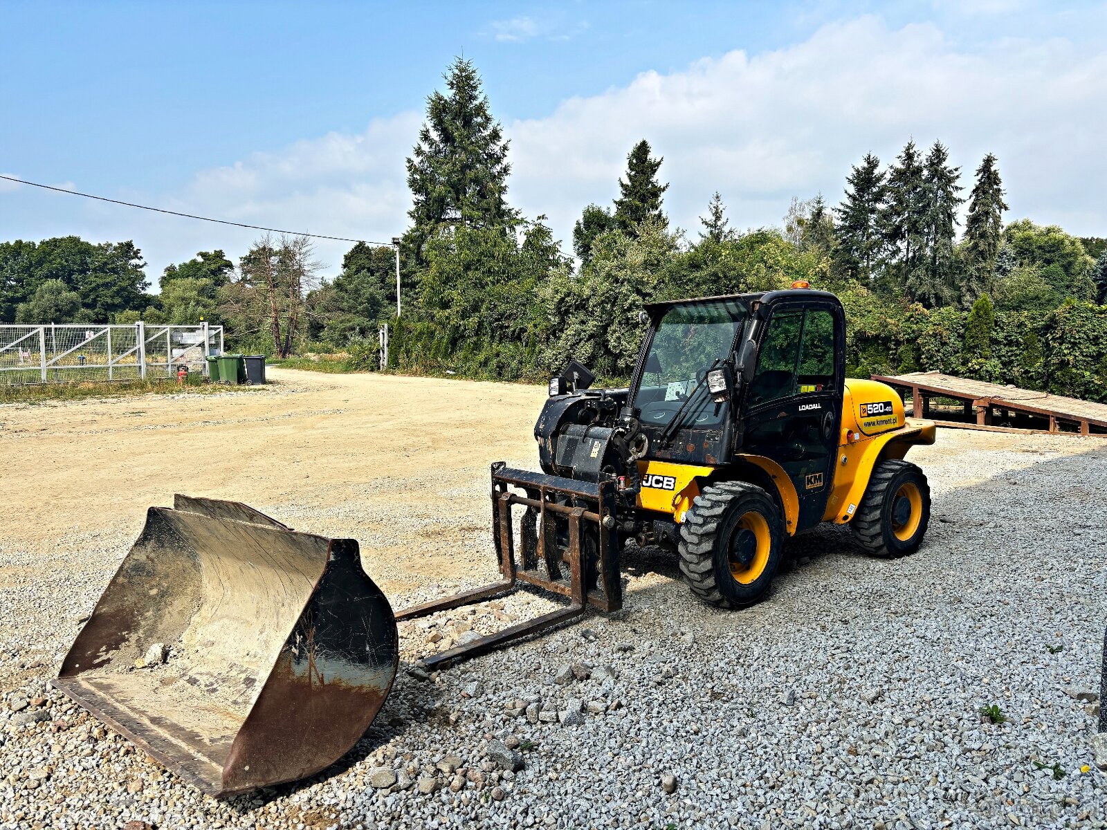 JCB 520-40 4WS ŁADOWARKA TELESKOPOWA 2020R | MANITOU MT 420 - 10
