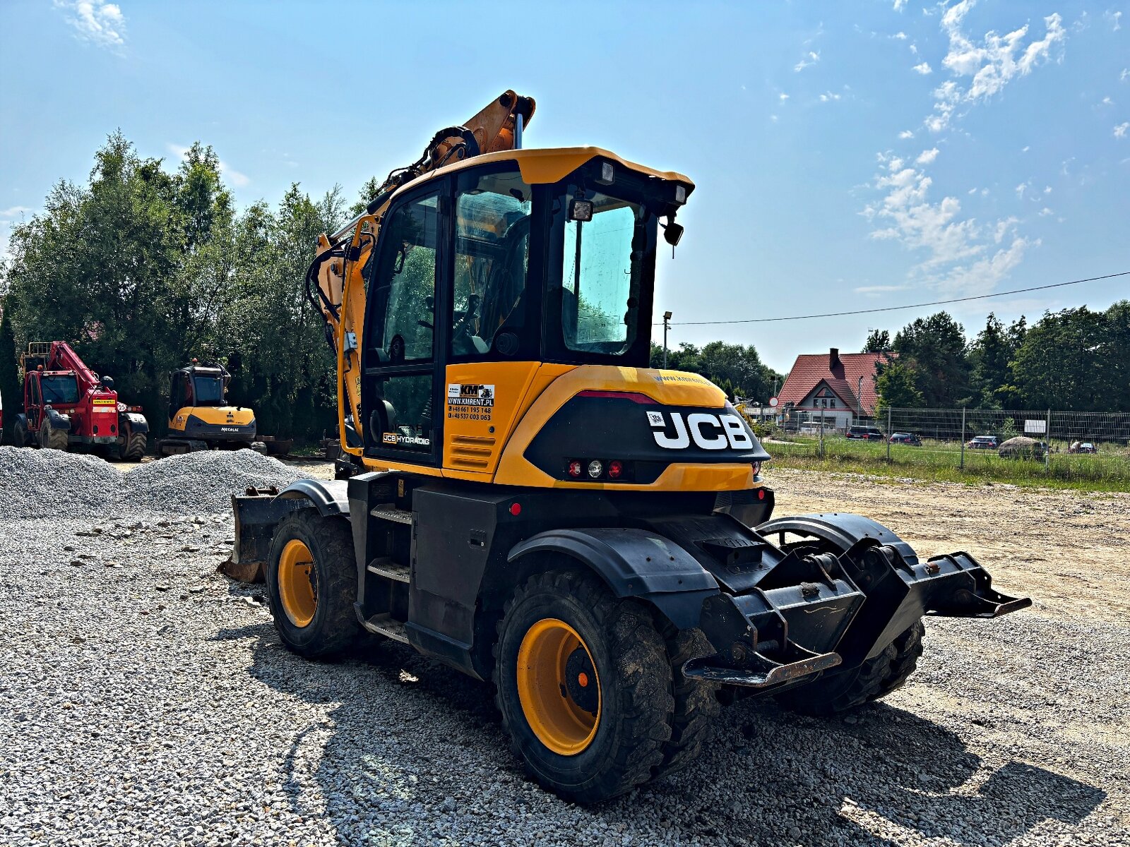 JCB HD110WT 4F KOPARKA KOŁOWA HYDRADIG POWERTILLT 2018R | LI - 10