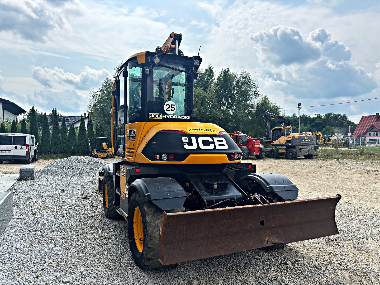 JCB HD110WT 4F KOPARKA KOŁOWA HYDRADIG POWERTILLT 2019R | LI - 10