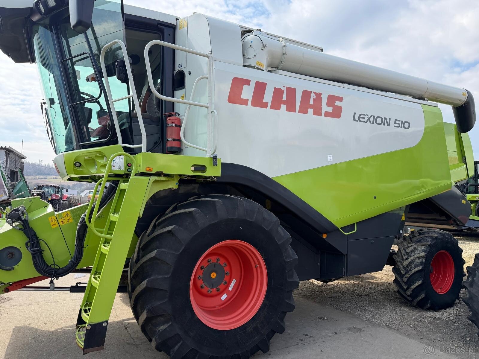 Kombajn Zbozowy Claas Lexion 510 rok 2008 sprowadzony Ko - 10