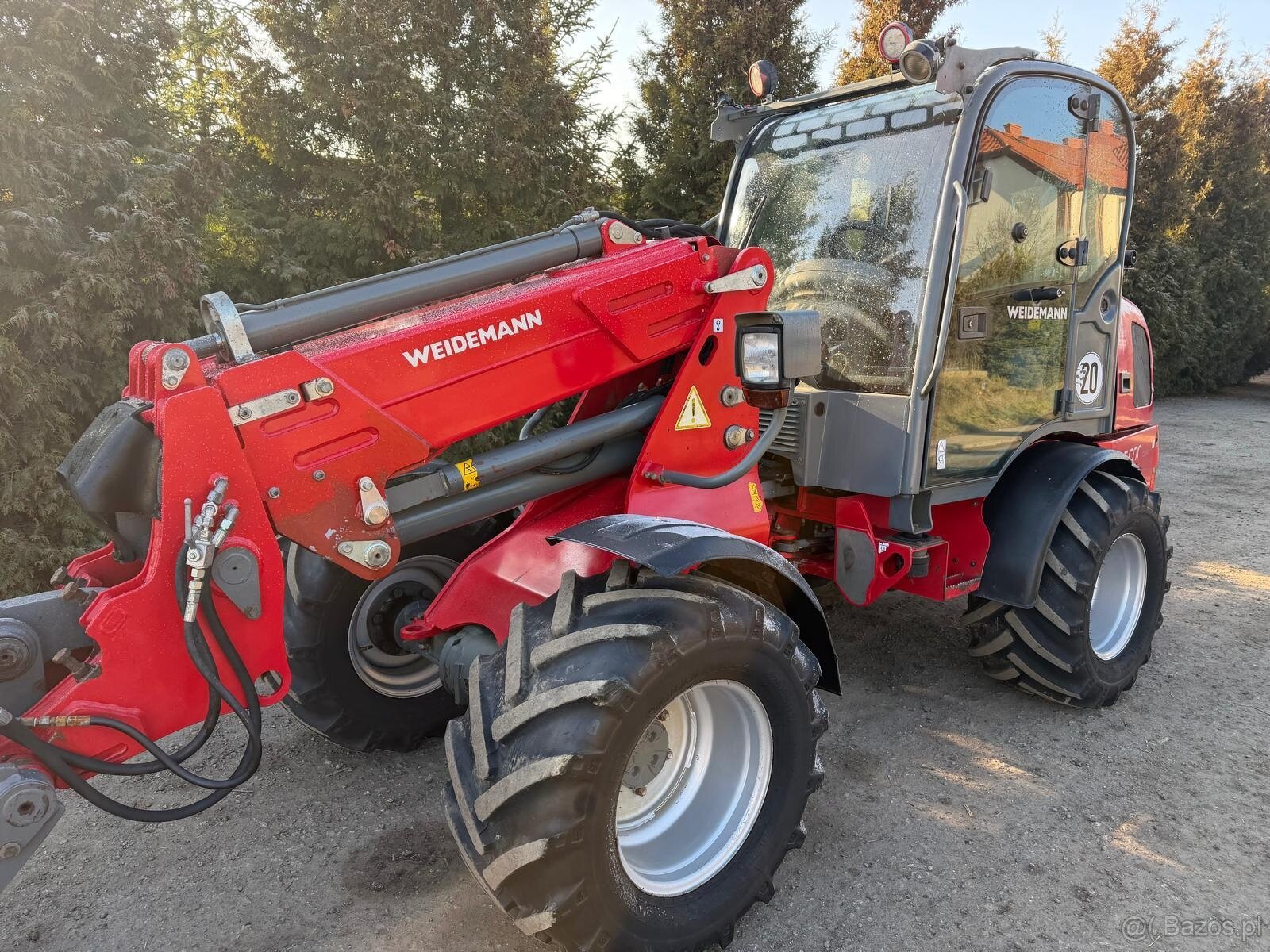 Ładowarka Weidemann 2070 CX80T rok 2014. Teleskop sprowadzon - 10