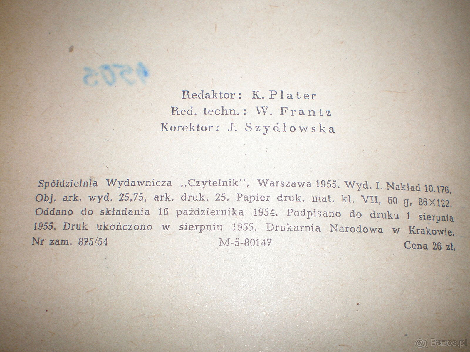 Sprzedam książkę otwarcie szachowe, Zygmunt Szulce, wydaną w - 10