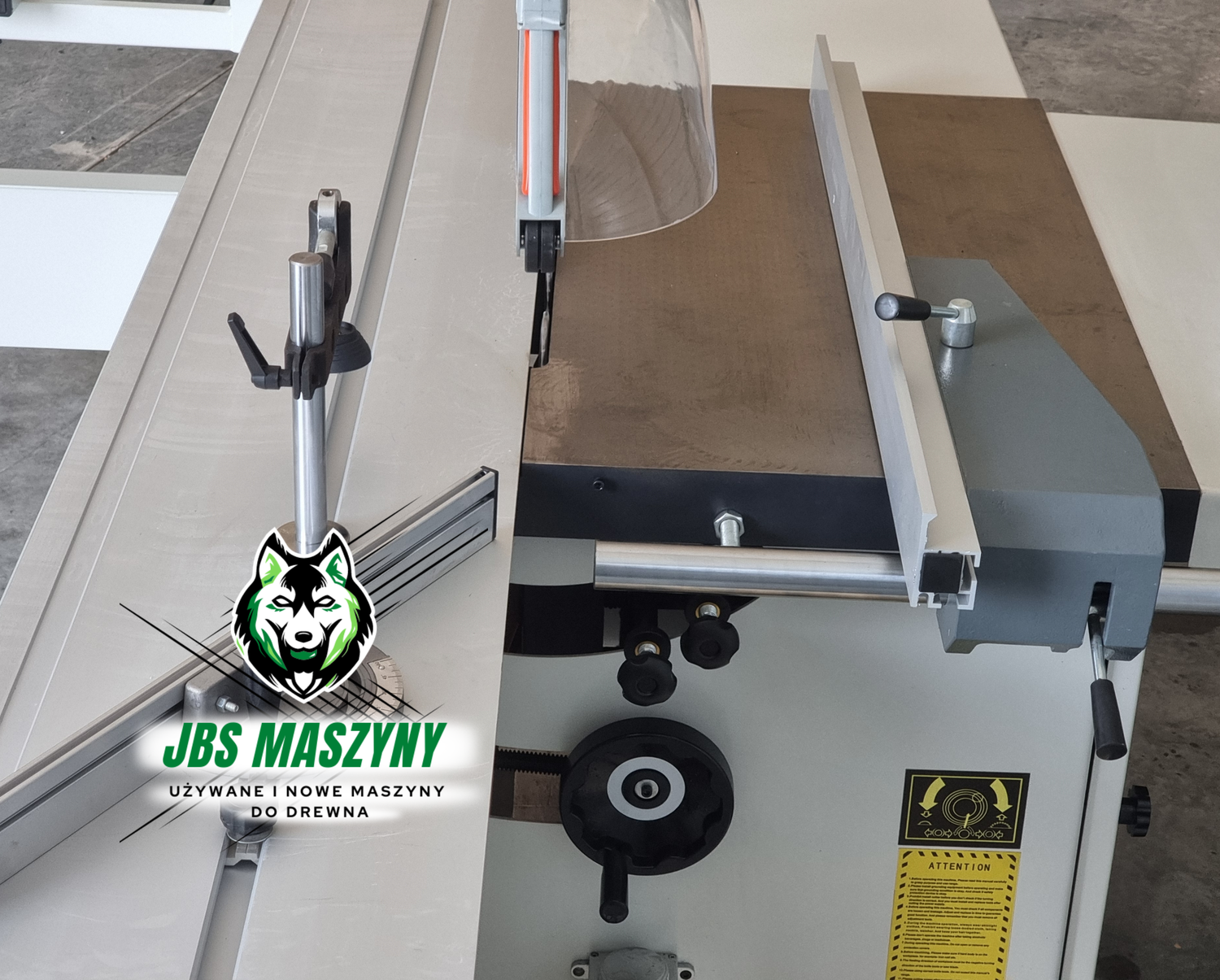 Piła formatowa z podcinakiem JBS WA 320P | Altendorf | SCM - 10