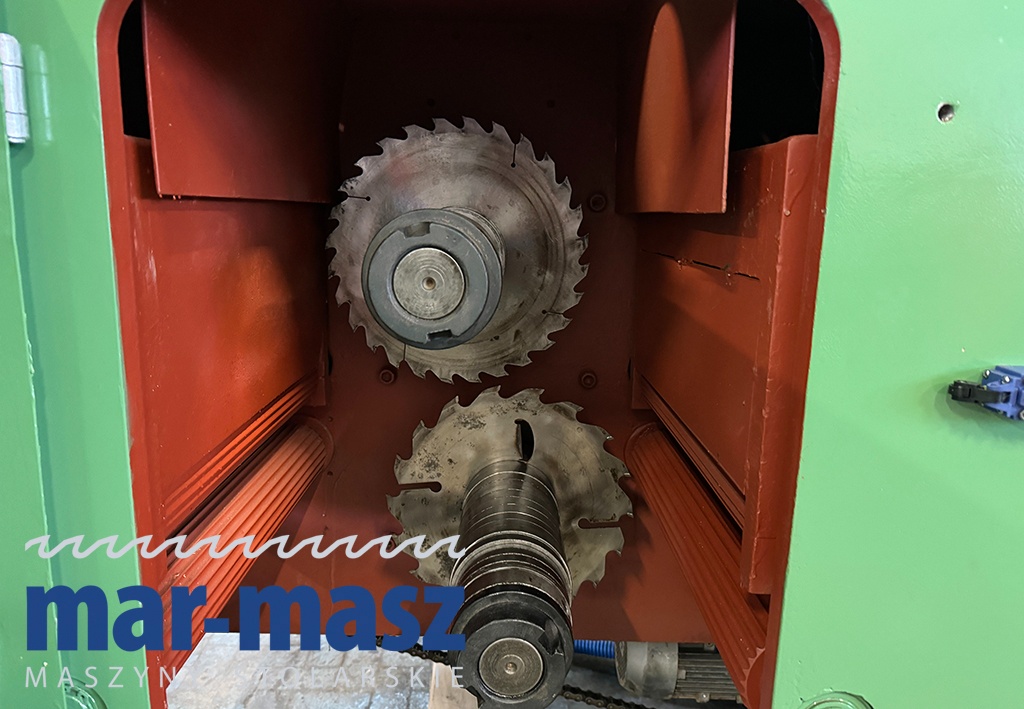 Wielopiła dwuwałowa BRODPOL typ WP200 - 10