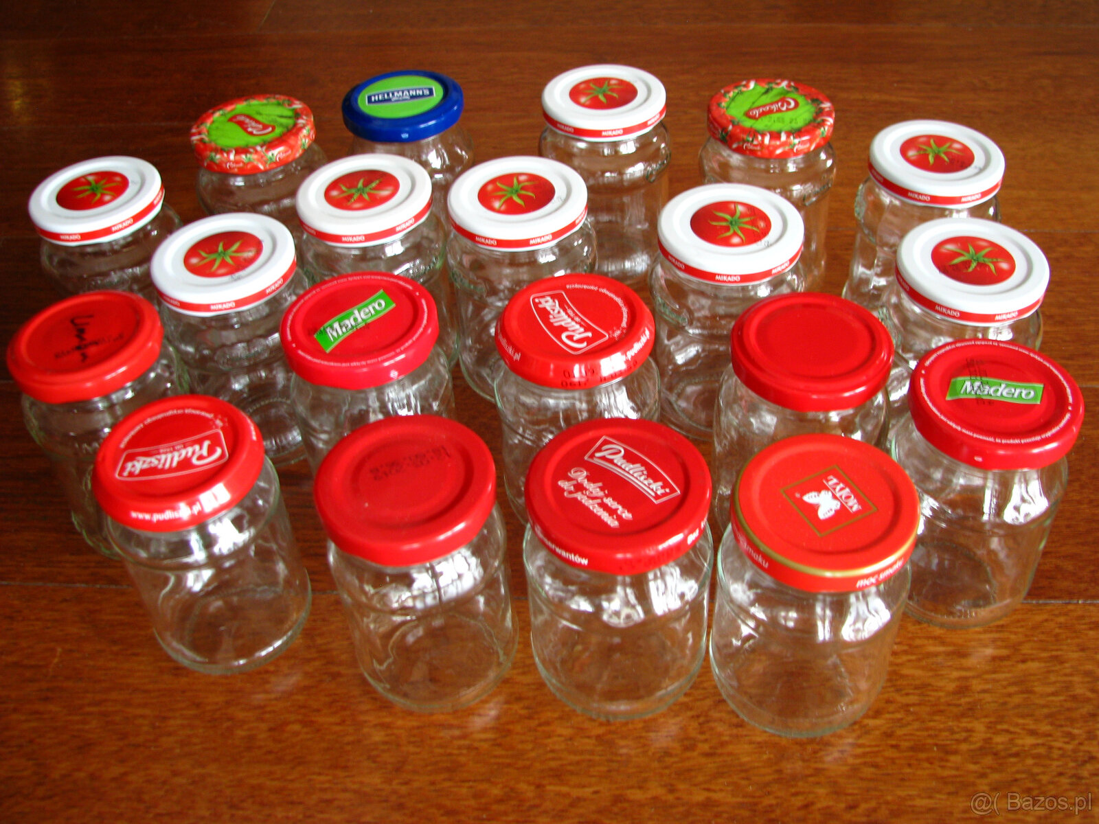 Słoiki, słoiczki z nakrętkami - na przetwory domowe - 10