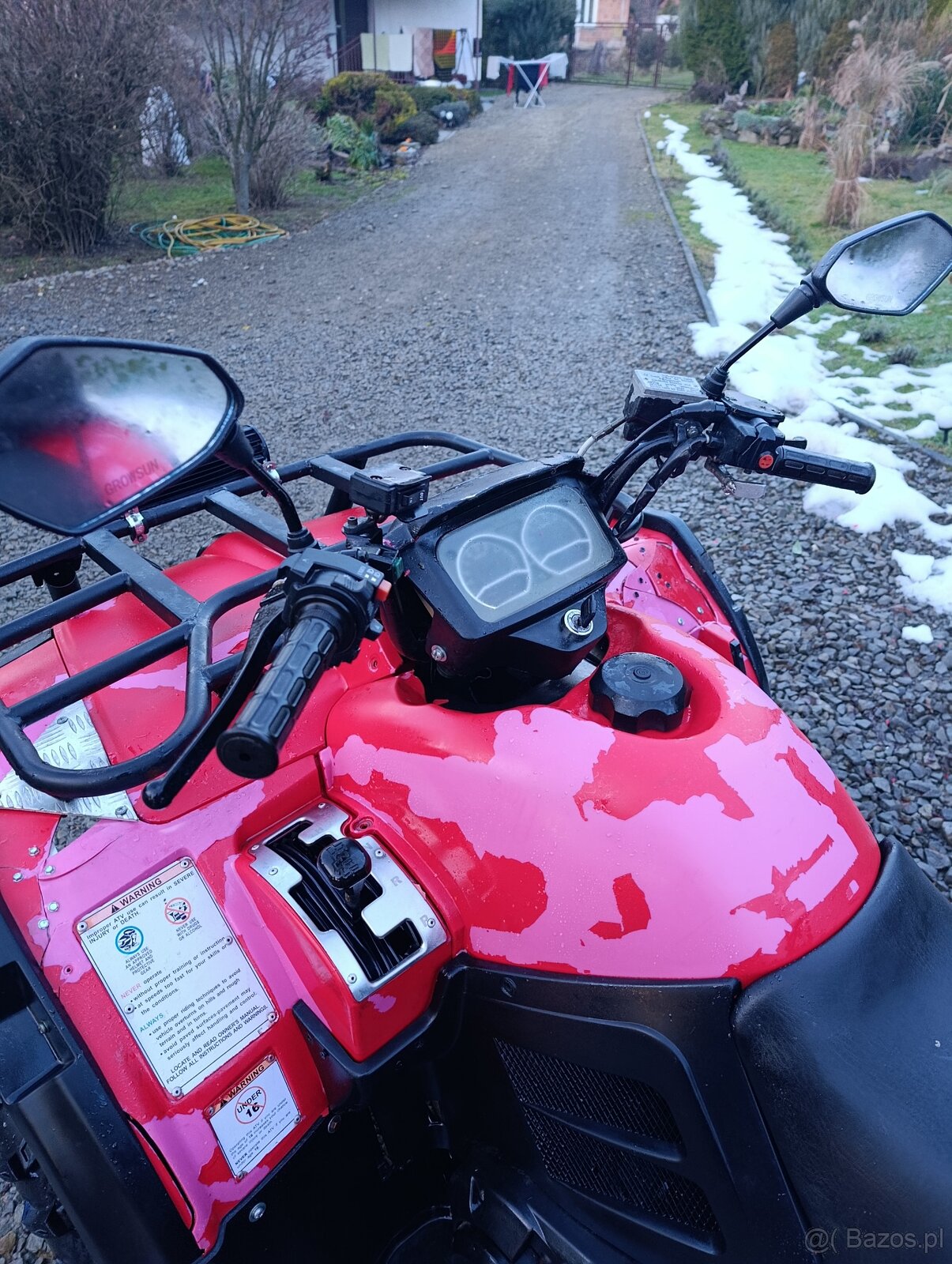 Sprzedam uszkodzonego quada CF-MOTO 500 4x4 z 2009 roku - 10