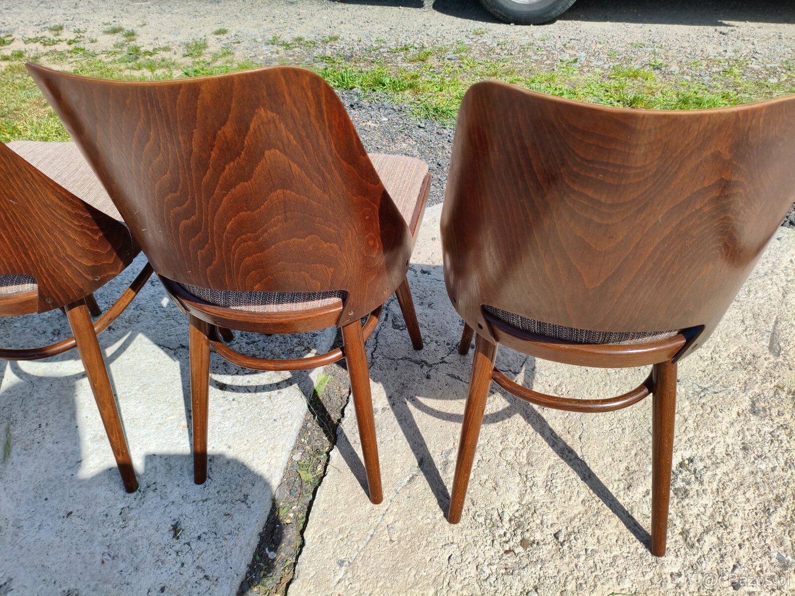 Haerdtl Oswald 4x židle s roz.stolem - 10