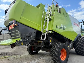 Kombajn zbożowy Claas Lexion 660 heder V750 rok pro 2011 spr - 10