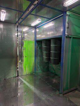 Kompletna linia lakierni proszkowej, kabina + piec + Wagner - 10