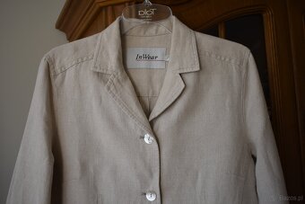 Żakiet vintage len firma InWear - 10