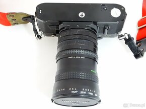 Aparat Canon AE-1 + obiektyw Makinon mc 28-80mm f 3.5 - 4.5 - 10