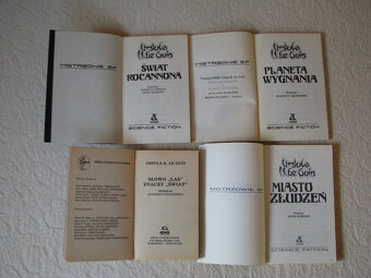 Ursula K. Le Guin, cykl Ekumena 4 tomy, Wydanie I - 10