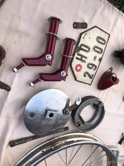 Jawa 250 Pérák FJ (1947) z oryginalnym dowodem + zestaw Ogar - 10