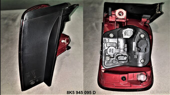 Oryginalna lampa - lewy tył Audi A4 B8 (Sedan) - 10