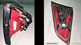 Oryginalna lampa - lewy tył Audi A4 B8 (Sedan) - 10