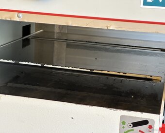 Grubościówka 530 mm | 5,5 kW | 4 noże | Elektryczny podnoszo - 10