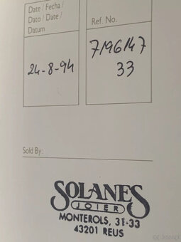 Złoty zegarek 750 Maurice Lacroix - 10