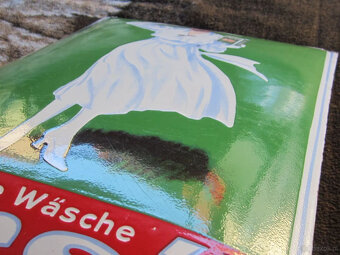 Stary szyld emaliowany Persil, 40x60 cm, w bardzo dobrym sta - 10