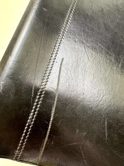 7 x Thonet S33 Cantilever Chair Bauhaus Classic Leather Blac - 10