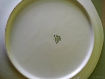 Porcelana „Włocławek”. Komplet deserowy + dzbanek do kawy. - 10