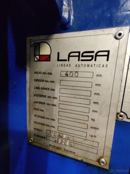 prasa mimosrod. LE 400 C - komplet. linia r. 2008 - 10