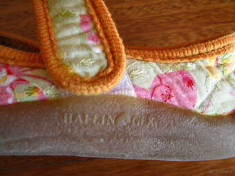 Kolorowe balerinki - kapcie Haflinger dla dziewczynki r. 34 - 10