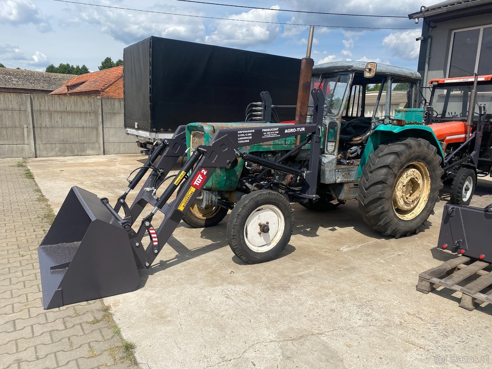 ŁADOWACZ tur euroramka C 360 3 sekcje hydrauliki nowy siłown - 11