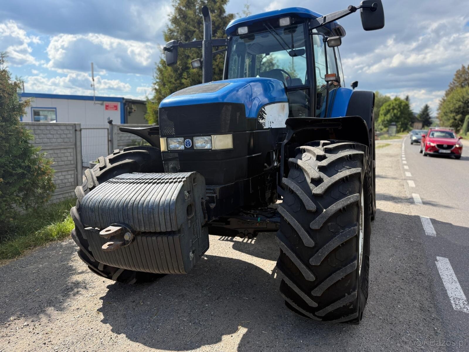 Ciągnik rolniczy New Holland TM 190 rok 2006 cena 78000 zł n - 11