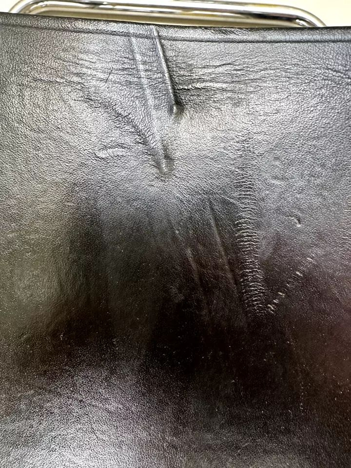 7 x Thonet S33 Cantilever Chair Bauhaus Classic Leather Blac - 11