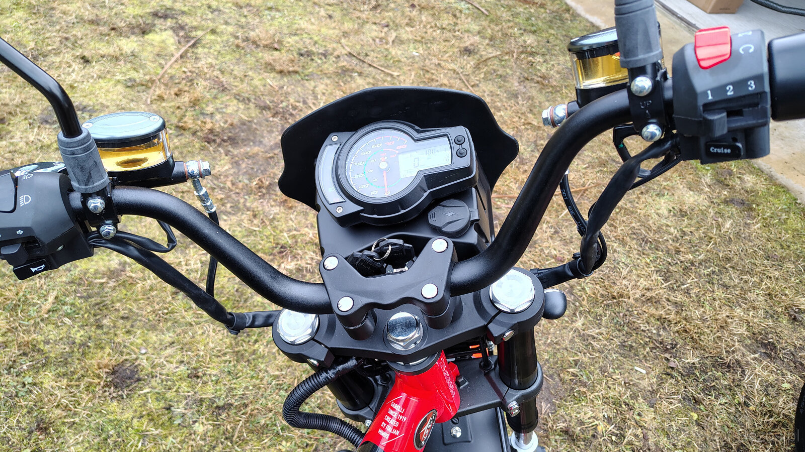 Elektryczny motorower Garelli Ciclone 50cm3+Nowy-FV23% - 11