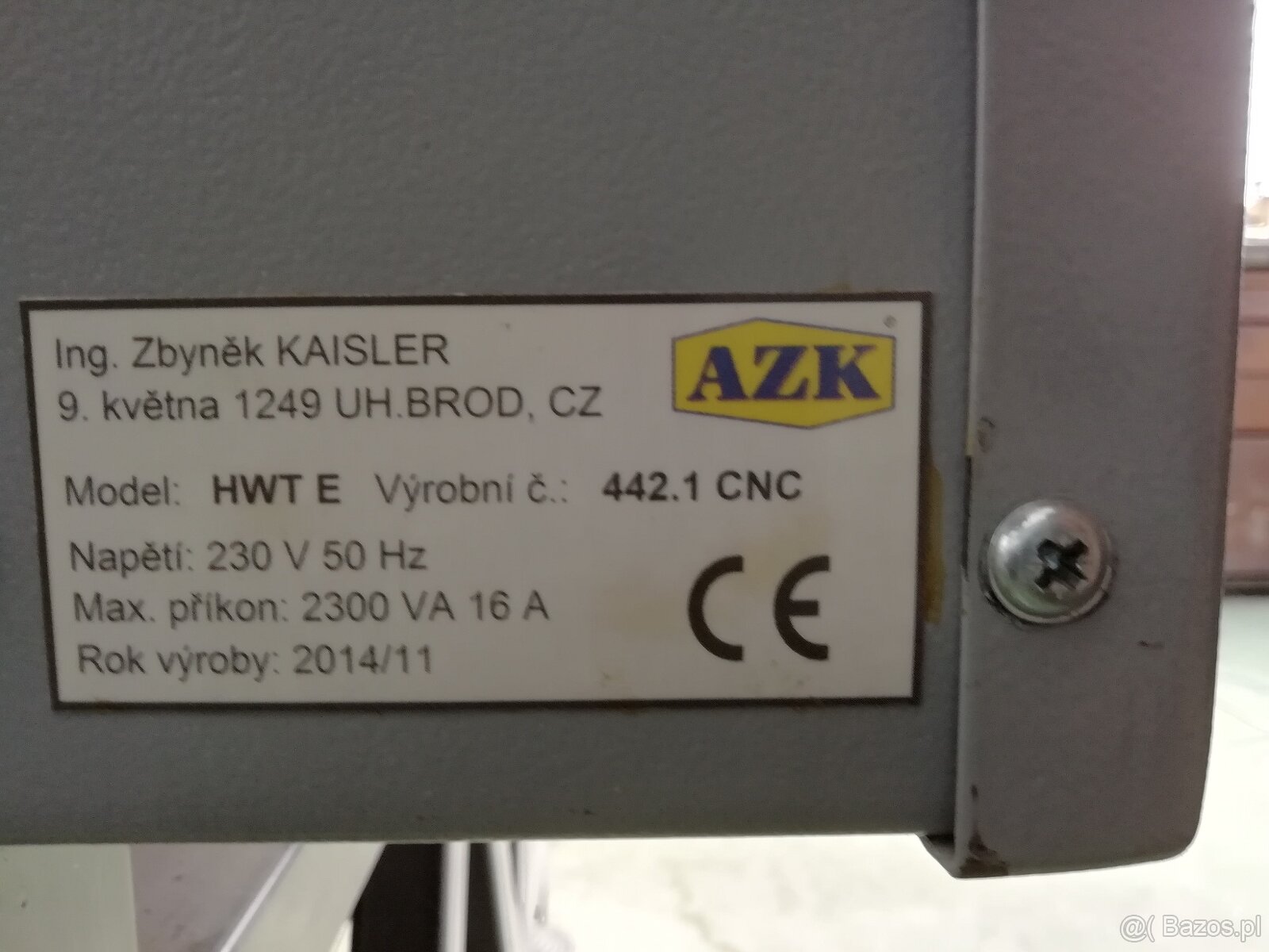 Sprzedam 5-osiową frezarkę CNC HWT E 442 - 11