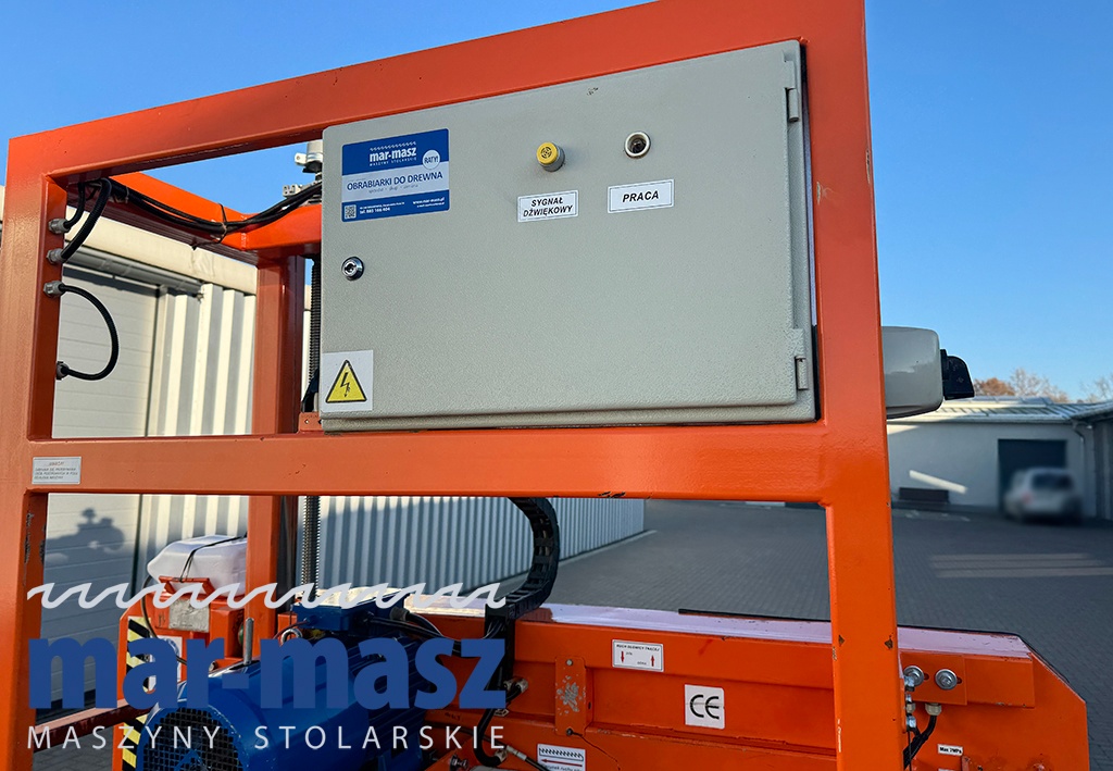 Trak pilarka taśmowa pozioma WIREX typ CZ-1/ZM do kłód - 11