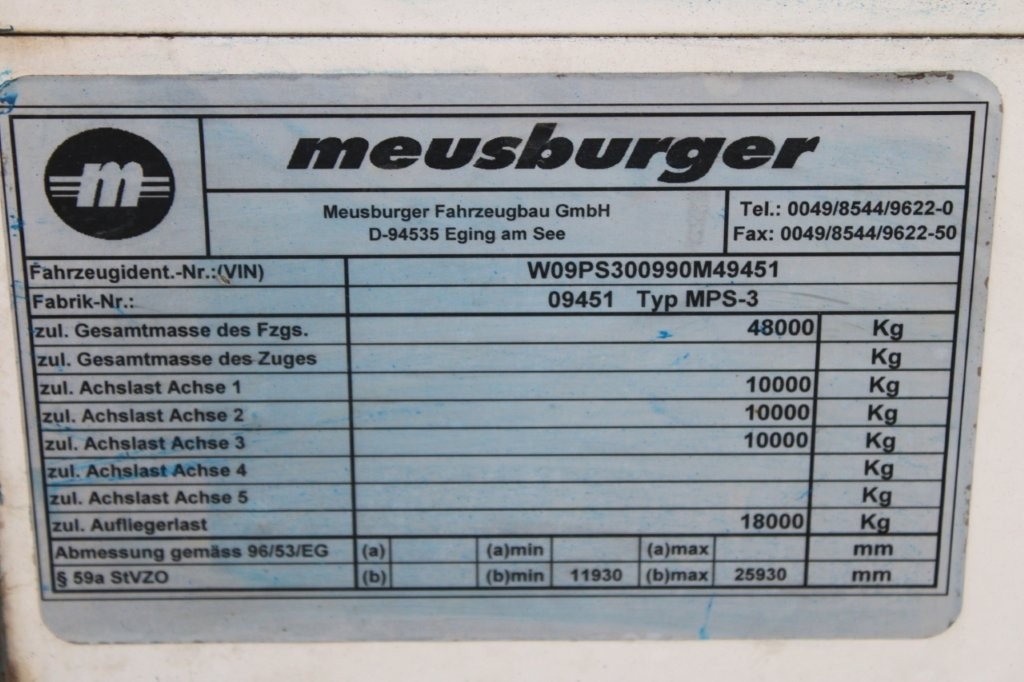 MEUSBURGER MPS - 3 (25 metrów) - 11