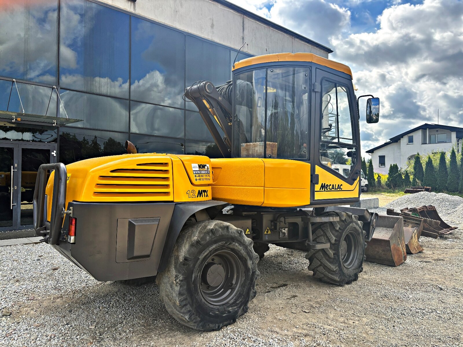 MECALAC 12MTX KOPARKO-ŁADOWARKA 2015R | MECALAC MSX MXT 714 - 11