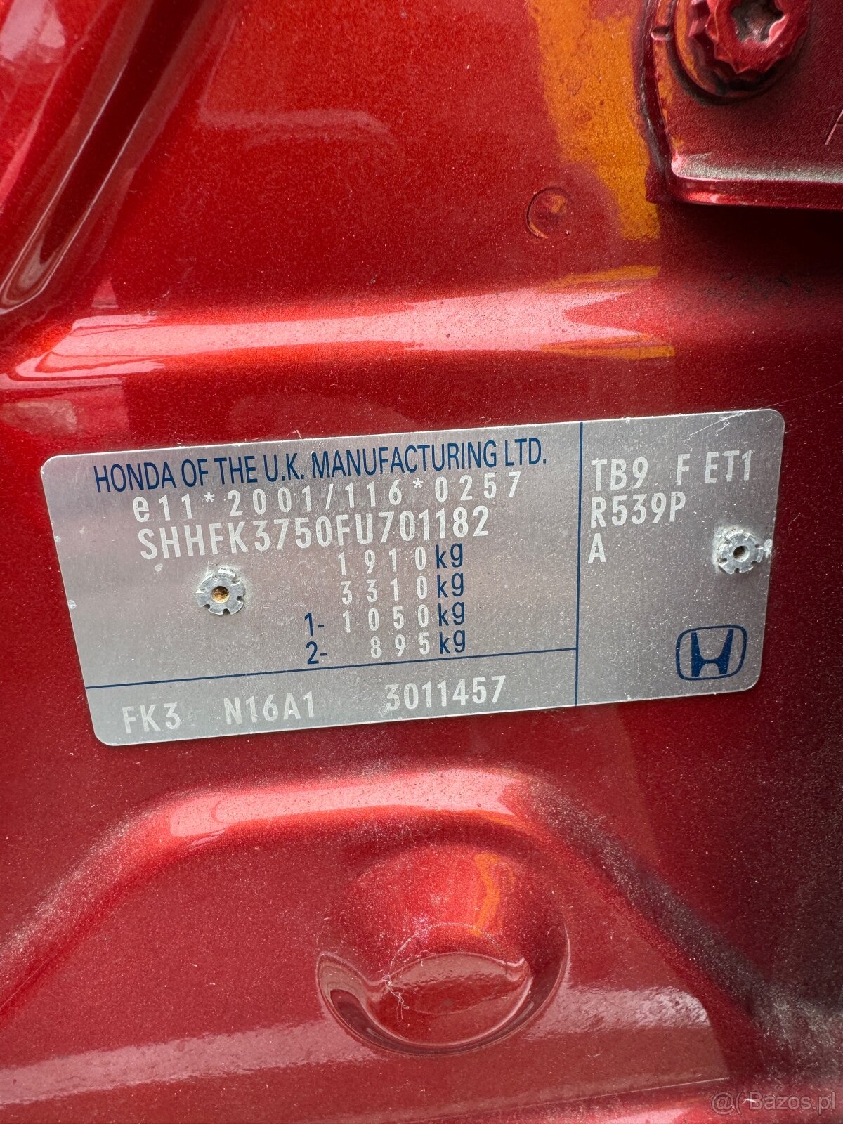 Honda Civic Tourer – Części / Na części / Całe auto - 11