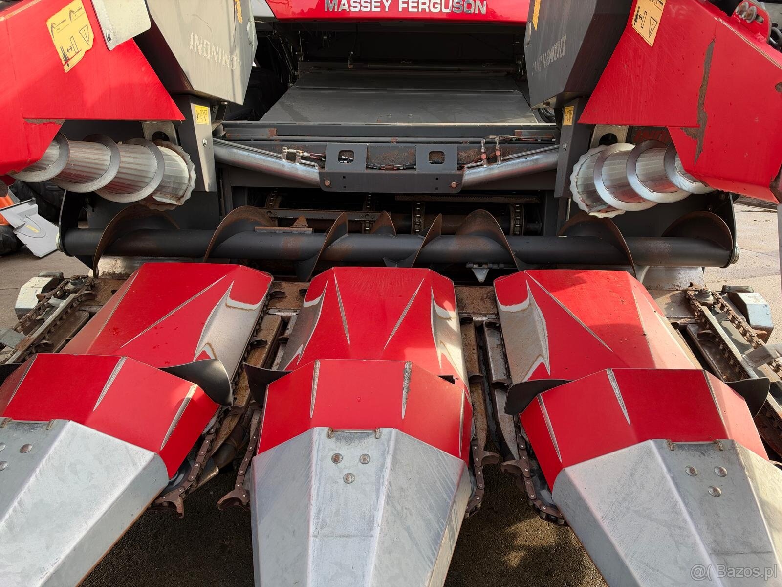 Kombajn Zbozowy Massey Ferguson 7380 Centora + Heder do kuk - 11